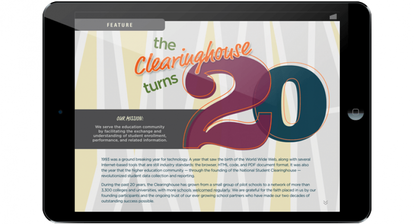 National Student Clearinghouse Slide 1